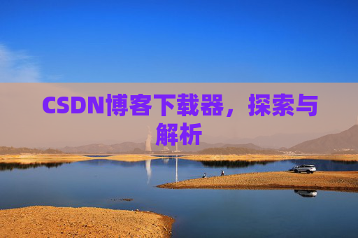 CSDN博客下载器，探索与解析